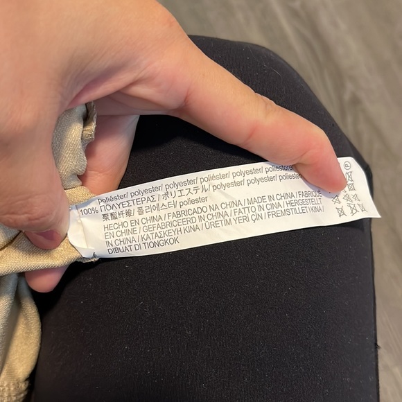 Zara faux suede embroidered crop top - Picture 5 of 6